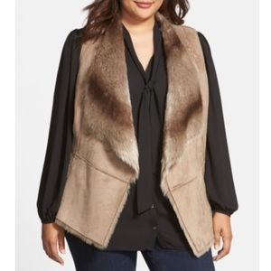 Kristen Blake Faux Fur Vest